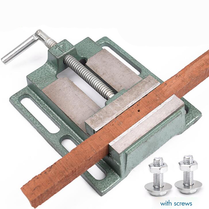 Drill Press Bench - Cast Iron Drill Press Vise, 2.5