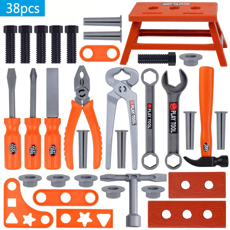 38pcs/39PCS/42PCS Toy Tool Box - огляд і ціна Tools Workshop For Kids