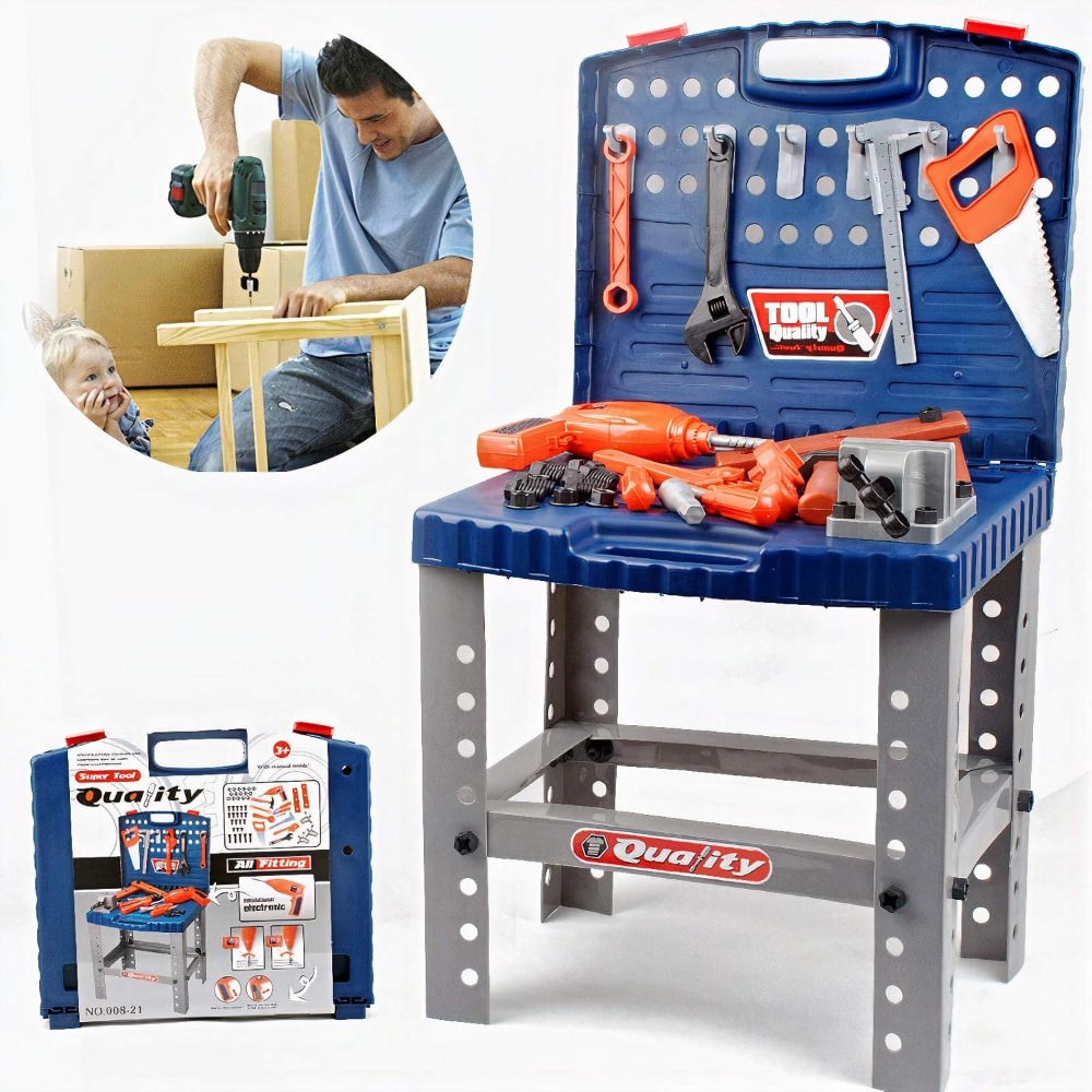 Kids Toy Tool Workbench with R - огляд і ціна Tools Workshop For Kids