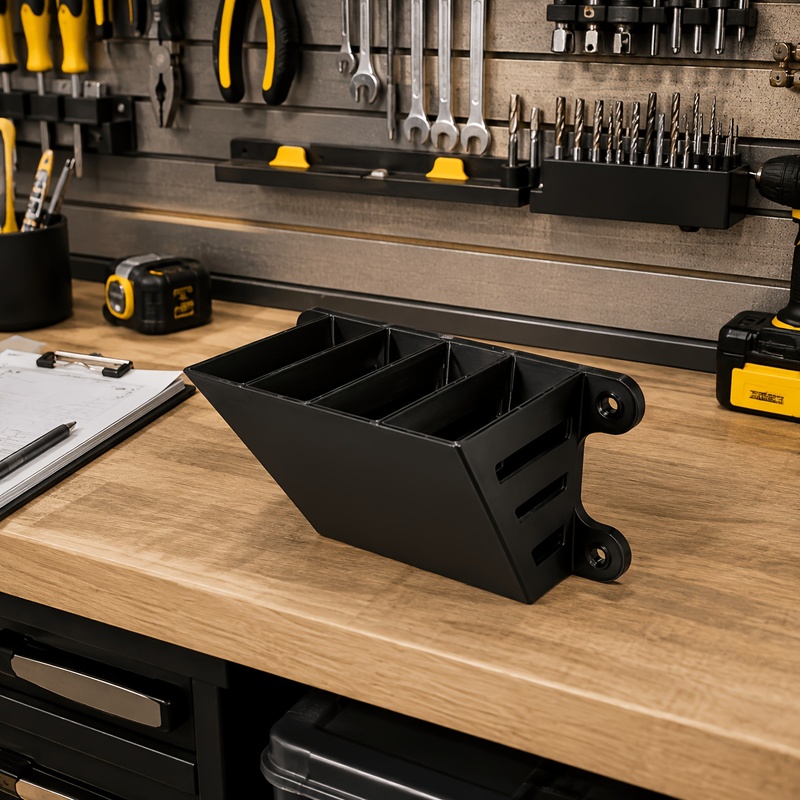 3D‑Printed Wall‑Mounted 4‑Slot - огляд і ціна Workshop Tools Knife