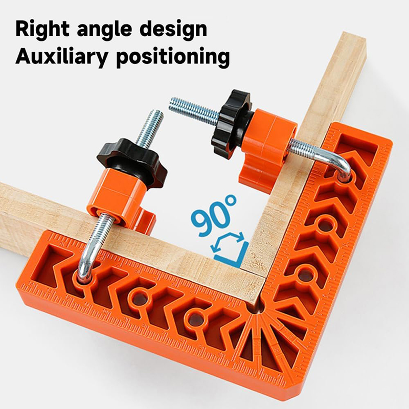 3/4/6/8 Inch 90° Right Angle L - огляд і ціна Angle Clamp 90