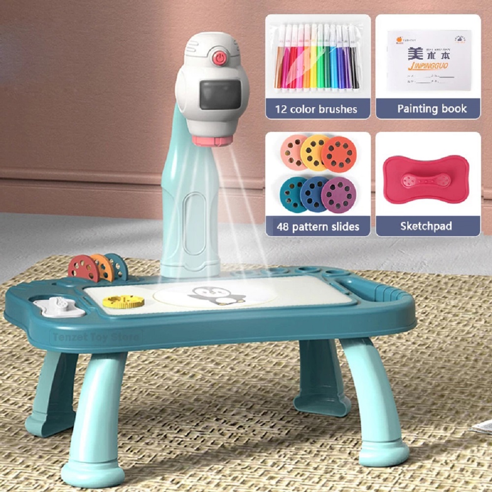 Children Led Projector Art Dra - огляд і ціна Tools Workshop For Kids