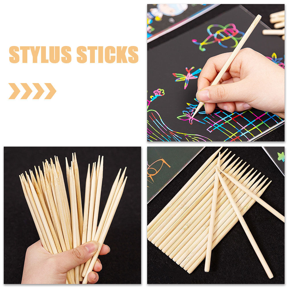 50Pcs Wooden Drawing Stylus fo - огляд і ціна Tools Workshop For Kids