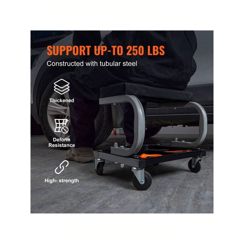 Creeper Garage Shop Seat 250 L - огляд і ціна Tools Mechanical Workshop