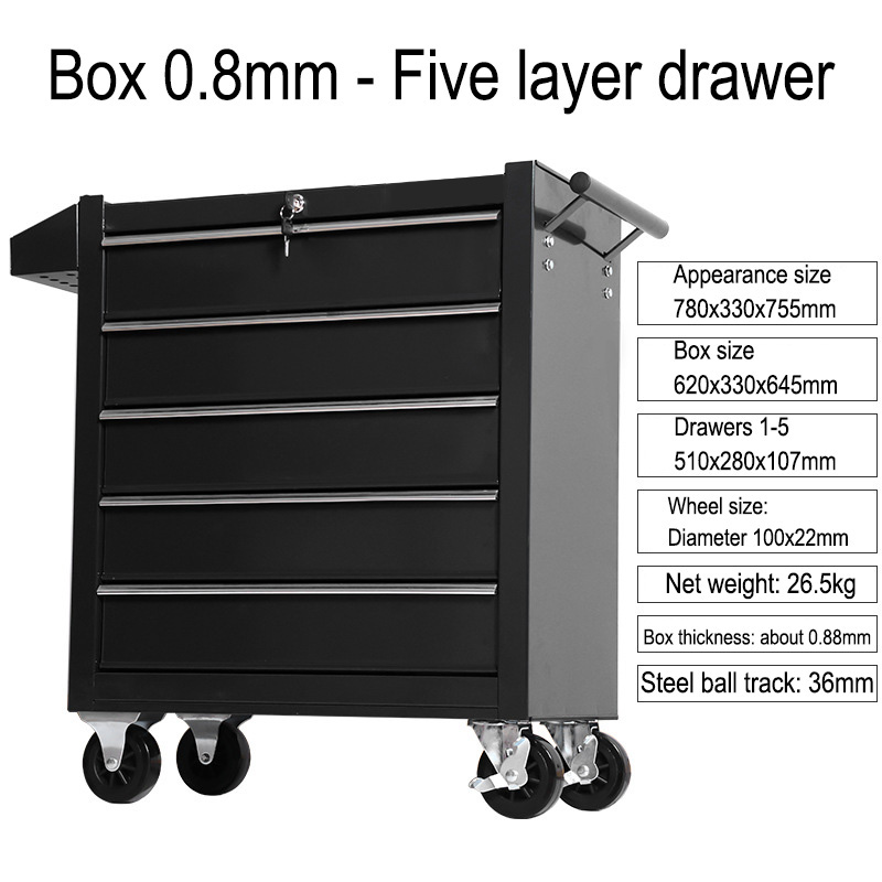 5 Drawer Storage Tool Box Trol - огляд і ціна Special Workshop Tools