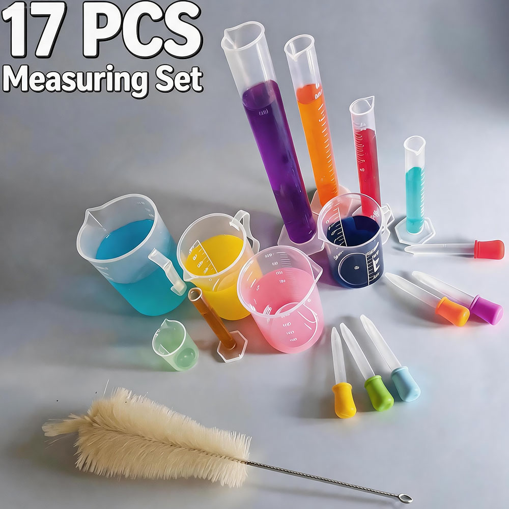 17-Piece Plastic Measuring Cup - огляд і ціна Tools Youtube