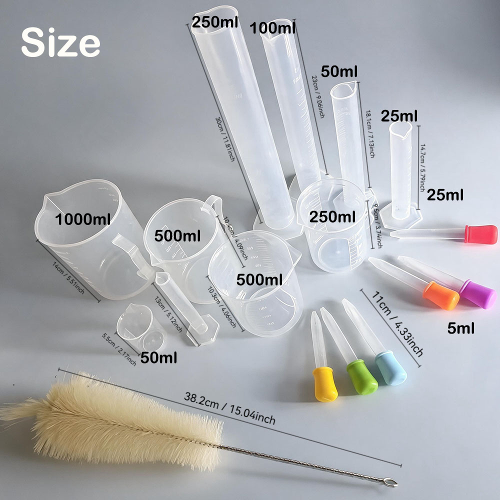 17-Piece Plastic Measuring Cup - огляд і ціна Tools Youtube