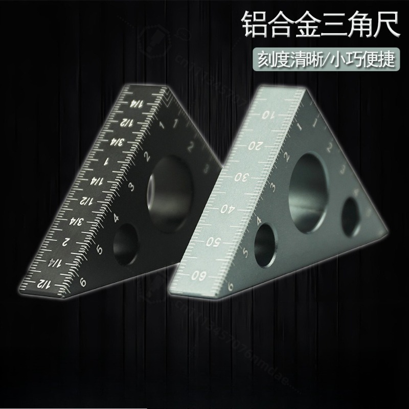 Thick Aluminum Triangle Ruler  - огляд і ціна Workshop Layout Tools