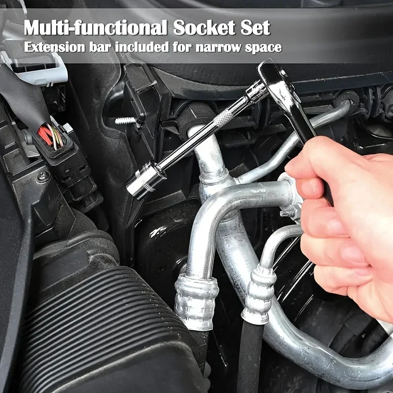 46pc Drive Socket Set 1/4 inch - огляд і ціна Workshop Tools Kit