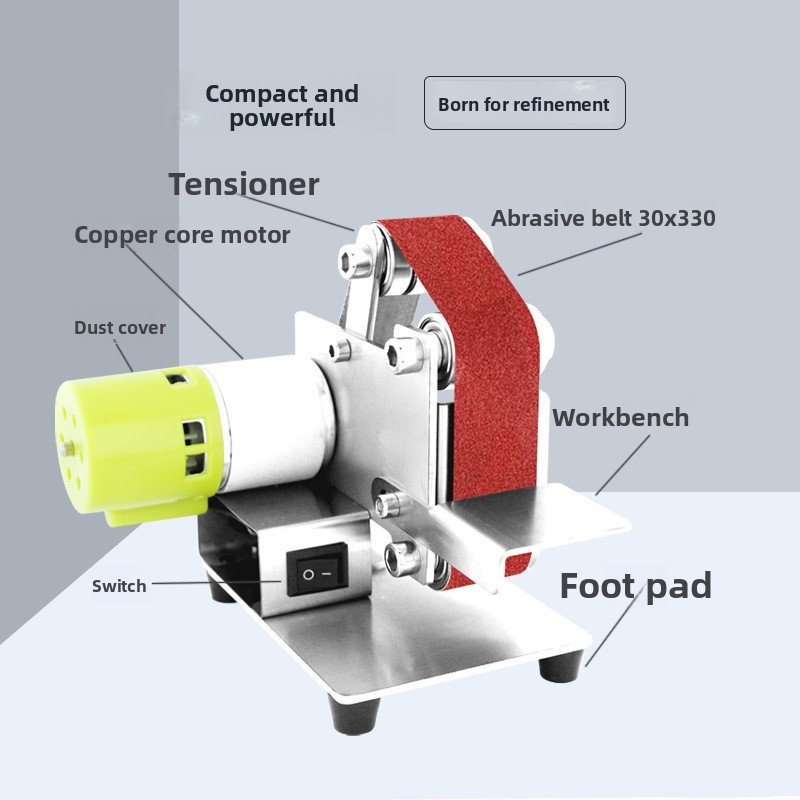 Mini Electric Belt Sander Poli - огляд і ціна Workshop Tools Knife