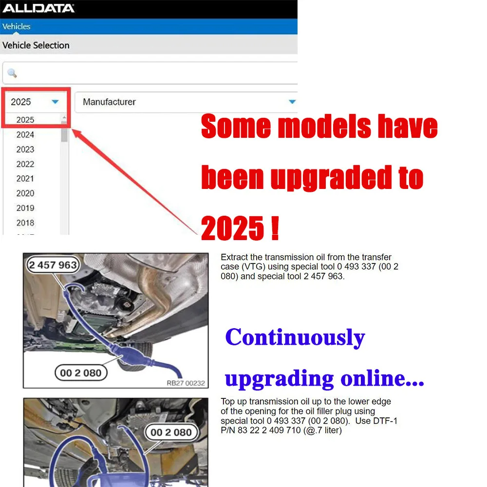 2027 Alldata CAR Data Newest O - огляд і ціна Special Workshop Tools