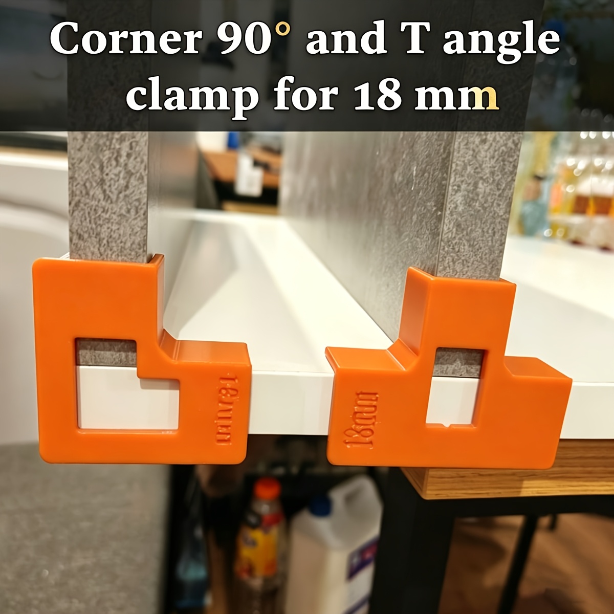 4Pcs 90° Right Angle & T‑Shape - огляд і ціна Angle Clamp 90