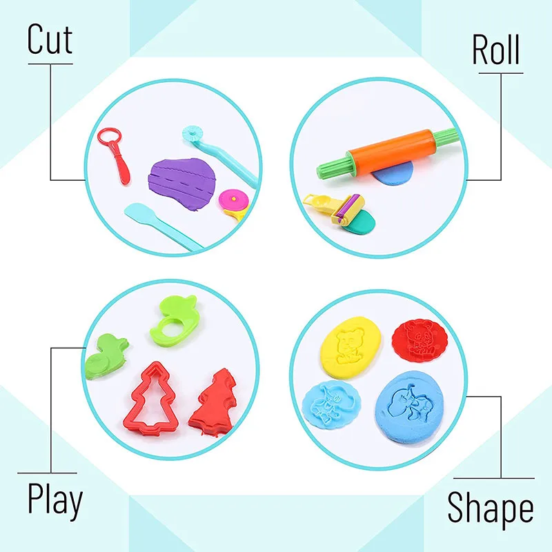 Kids DIY Play Dough Art Craft  - огляд і ціна Tools Workshop For Kids